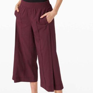 Lululemon Wanderer Culotte, size 10